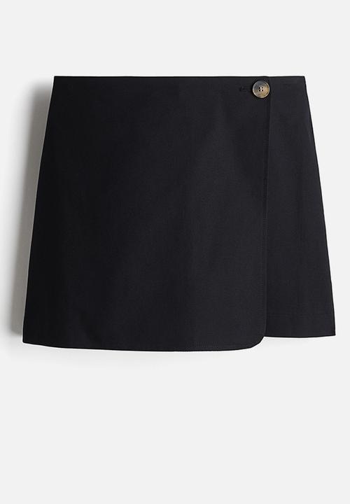 H&M - Twill skort - navy blue 