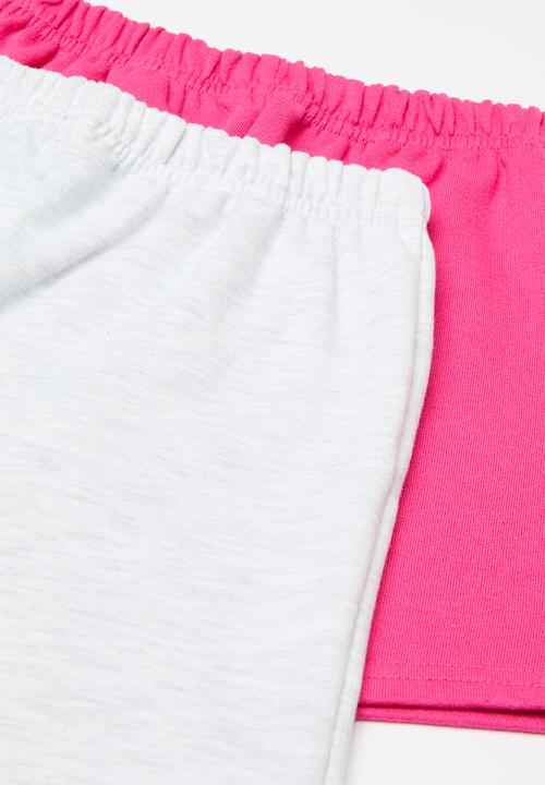Pop Candy - 2 Pack shorts - ice & pink