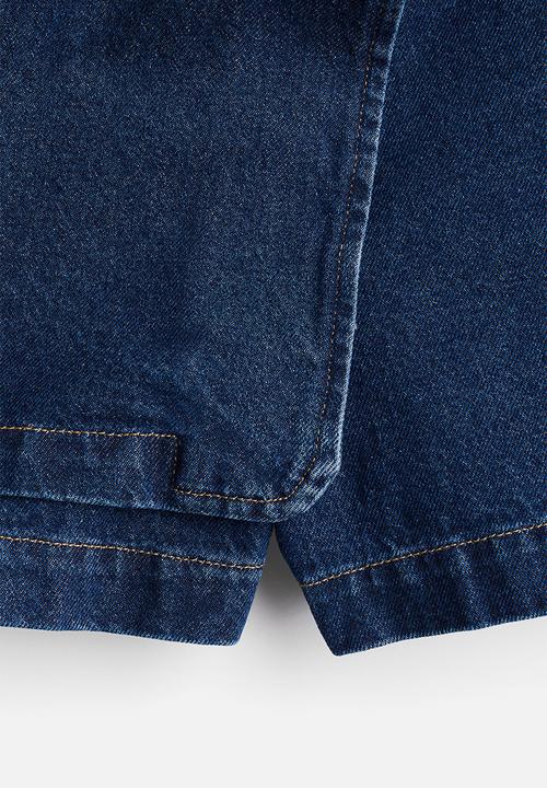H&M - Twill skort - denim blue