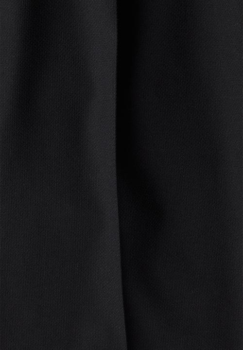 H&M - Regular fit tailored linen-blend trousers - black
