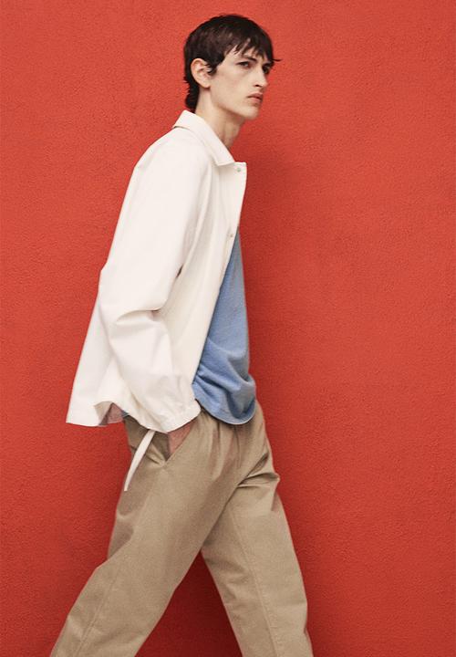 H&M - Regular fit crease-leg chinos - beige
