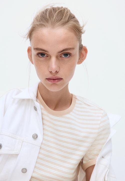 H&M - Fitted t-shirt - multi,pink