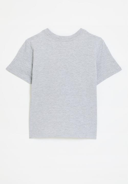 Pop Candy - Graphic tee - grey/maroon