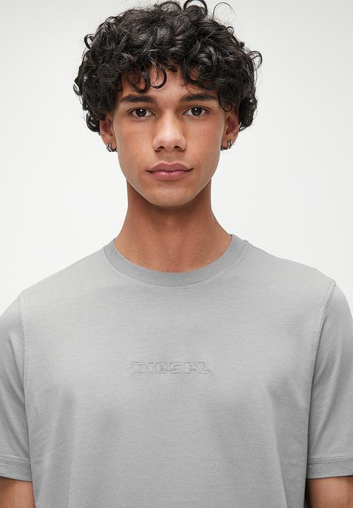 Diesel  - T-JUST-R9 T-SHIRT - grey