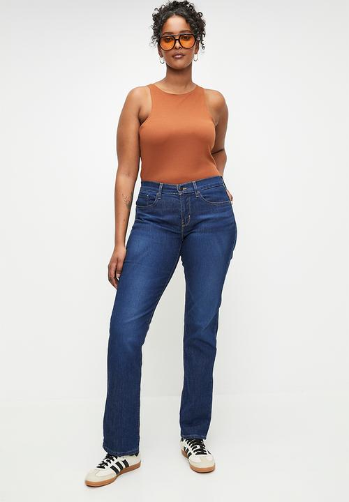 Levi’s® - Curvy Straight Jeans - I've Got This Dark Wash