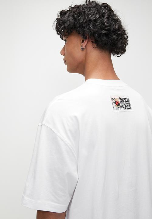 Diesel  - T-BOGGY-R23 T-SHIRT - white