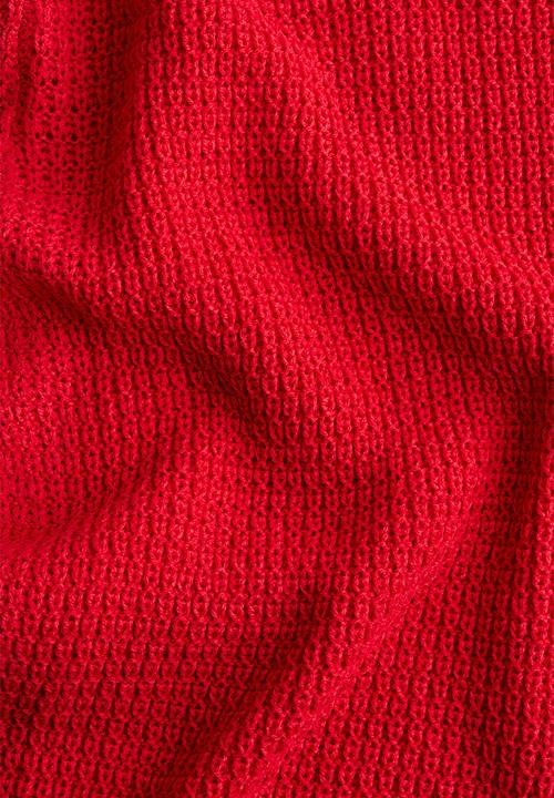 H&M - Knitted bodycon dress - red