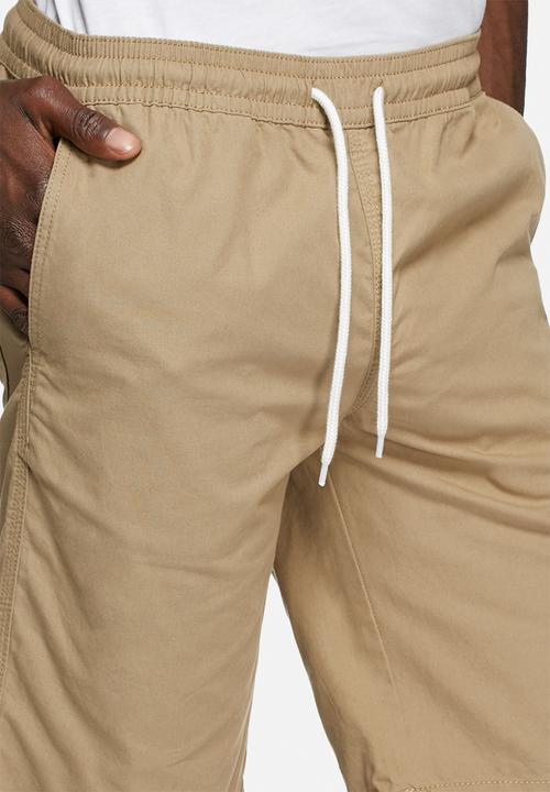 PRODUKT - Basic elasticated slim short
