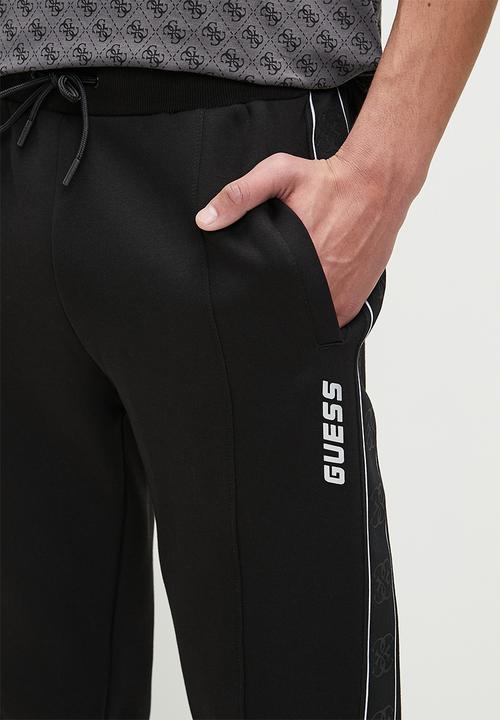 GUESS - Mickey Cuff Pant - Jet Black A996