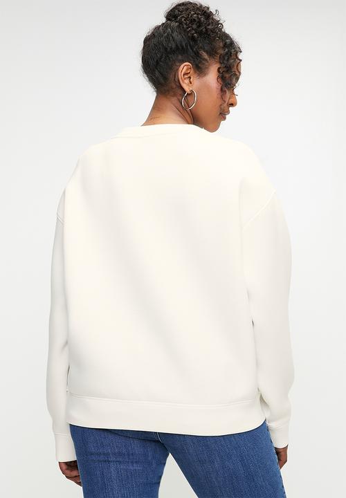 GUESS - Cecilia Cn Sweatshirt - Ocean White