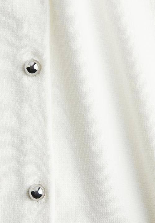 H&M - Knitted waistcoat - white