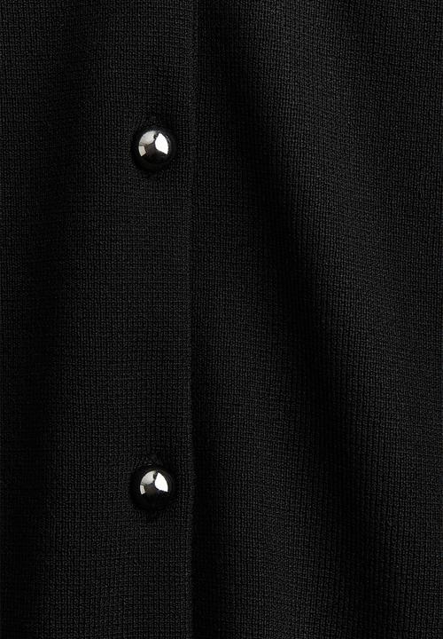 H&M - Knitted waistcoat - black