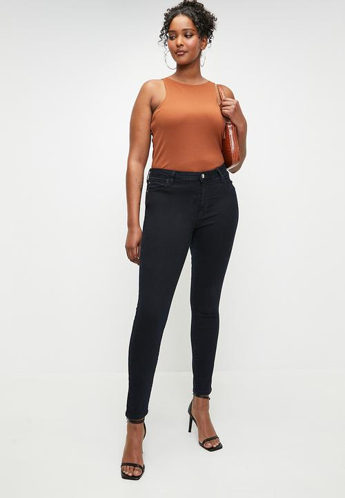 GUESS - Sa Curve Mid Rise - Dark Wash