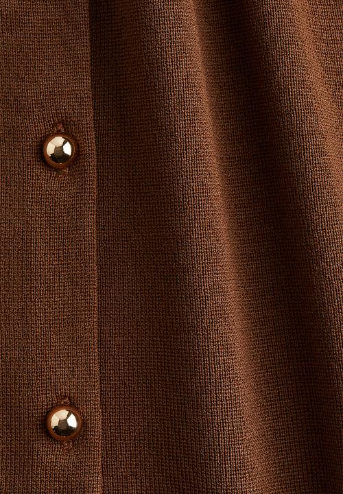 H&M - Knitted waistcoat - brown