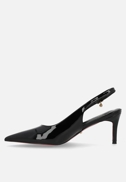 Miss Black - Nola 3 slingback low heel - black