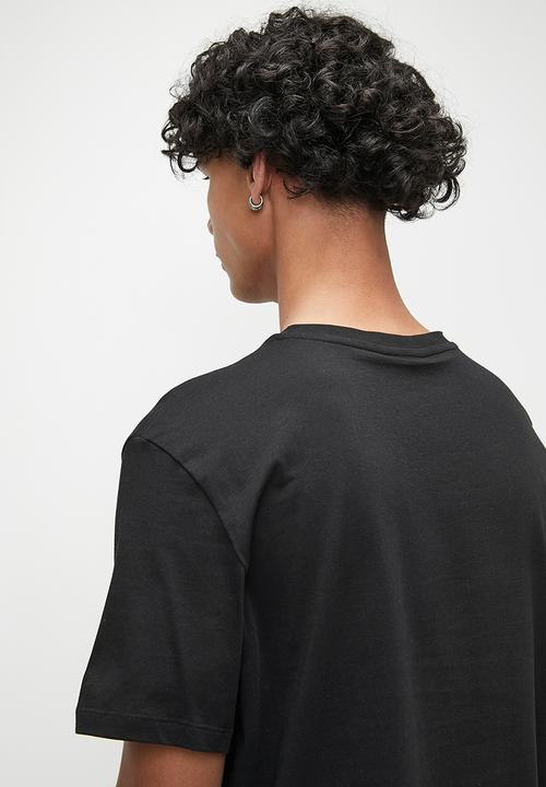 Calvin Klein - Short sleeve  Smooth Cttn Solid Vneck Tee - Black