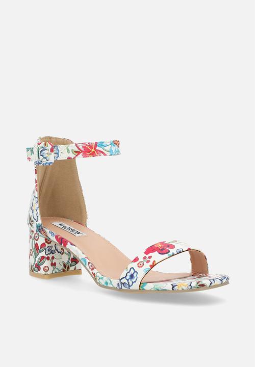 Madison® - Amira 3 heel - white foral