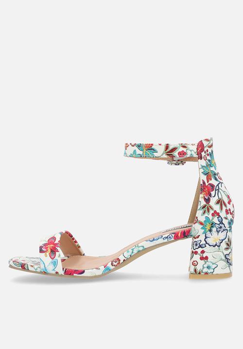 Madison® - Amira 3 heel - white foral