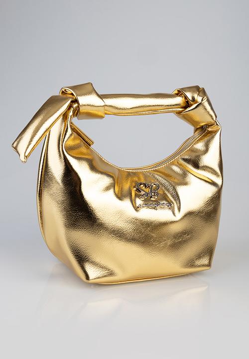 SISSY BOY - Materlica top handle bag - gold