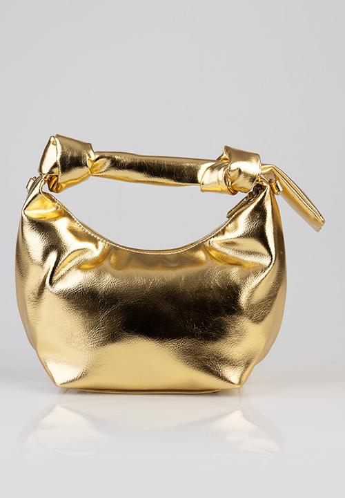 SISSY BOY - Materlica top handle bag - gold