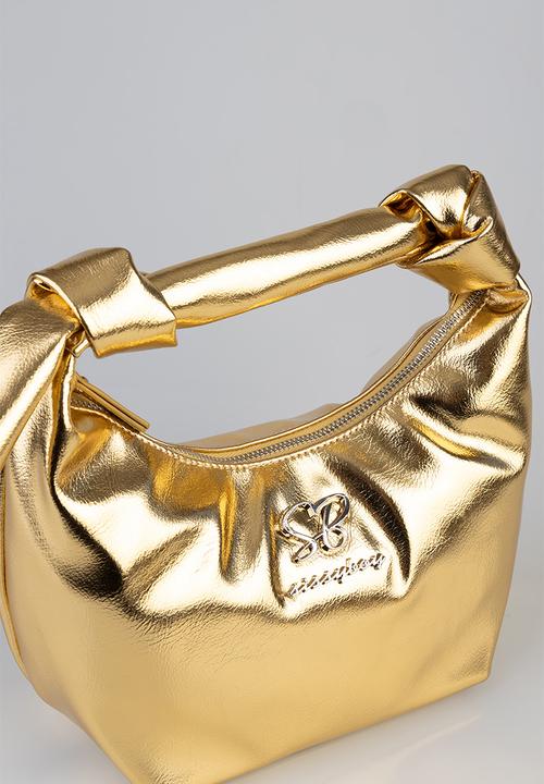 SISSY BOY - Materlica top handle bag - gold