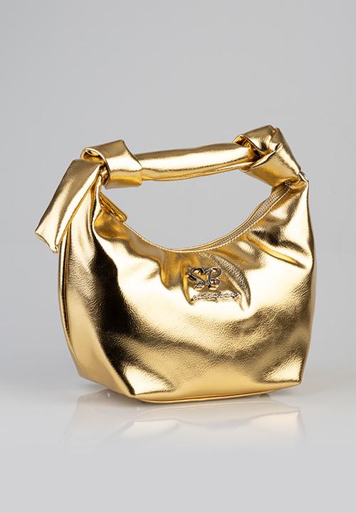 SISSY BOY - Materlica top handle bag - gold