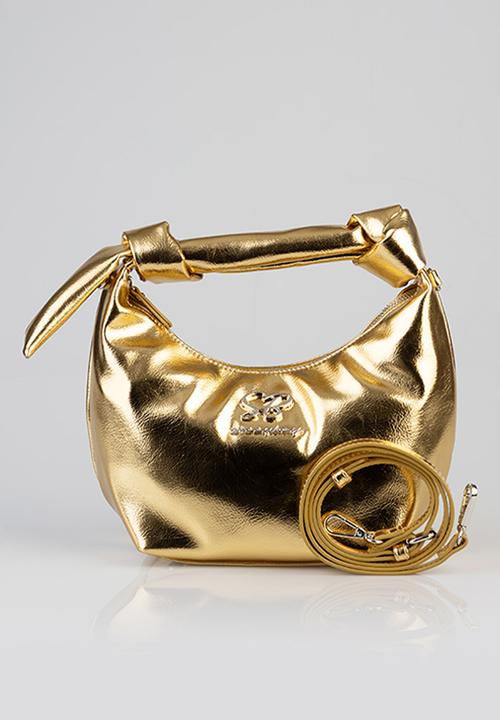 SISSY BOY - Materlica top handle bag - gold
