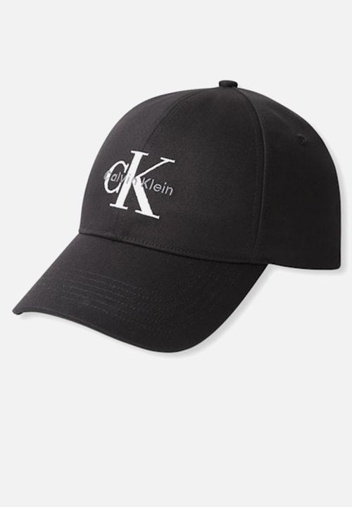 Calvin Klein - Mono Logo Embro Cap - Black