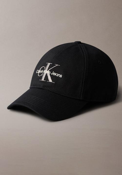 Calvin Klein - Mono Logo Embro Cap - Black