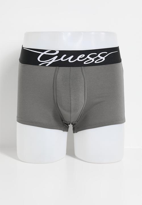 GUESS - Trunk 2 Pack Solid - Black Grey Combo