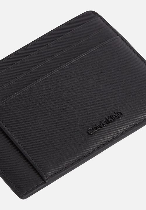 Calvin Klein - Ck Ease Id Cardholder - Black Twill
