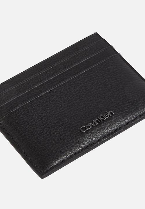 Calvin Klein - Modern Bus Cardholder 6Cc - Ck Black Pebble