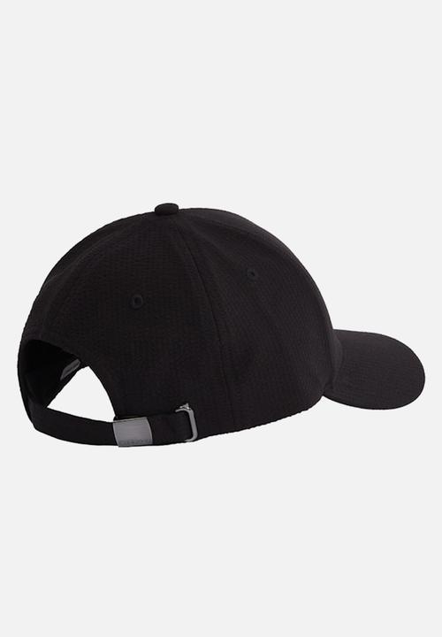 Calvin Klein - Seersucker Patch Bb Cap - Ck Black
