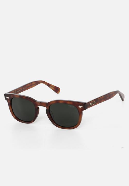 POLO - Bexley Polarised Round Sunglasses 49mm - Havana