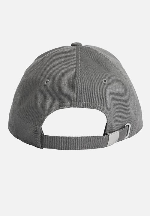 Calvin Klein - Mono Logo Embro Cap - Charcoal Gray