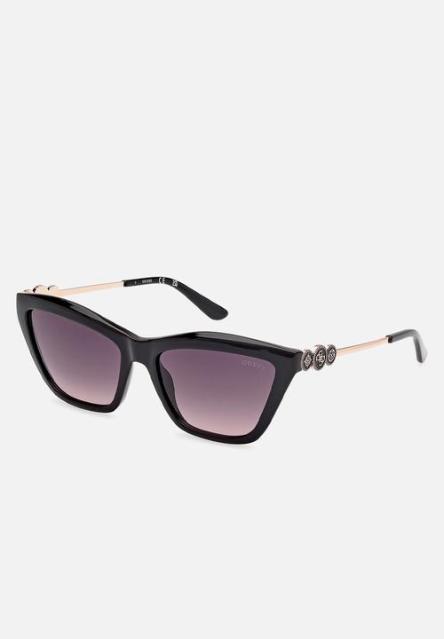 GUESS - Guess Sunglasses GU00199-05B-56- Shiny black56mm