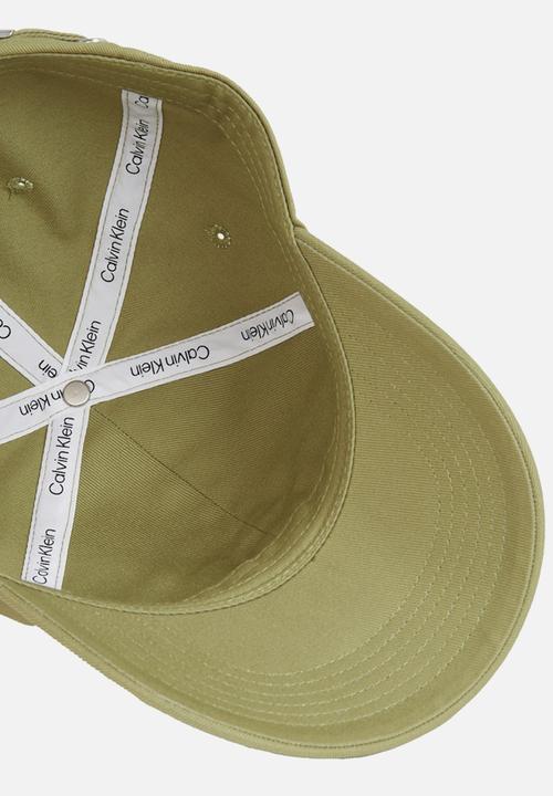 Calvin Klein - Mono Logo Embro Cap - Tea