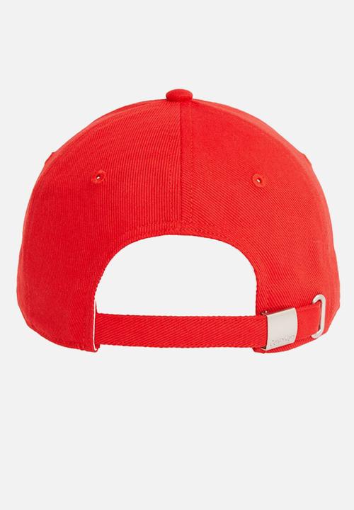 Calvin Klein - Mono Logo 5 Panel Cap - Red Alert (Legacy)