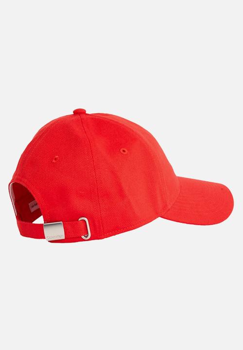Calvin Klein - Mono Logo 5 Panel Cap - Red Alert (Legacy)
