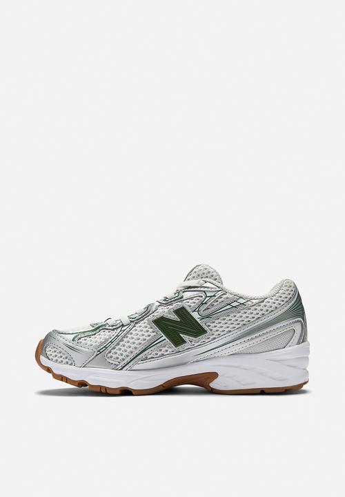 New Balance  - 740 V1 Pre School - Silver Metallic/Green
