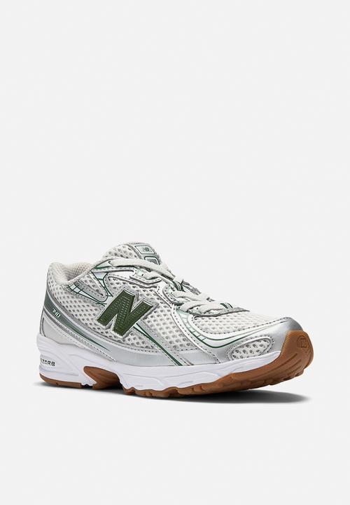 New Balance  - 740 V1 Pre School - Silver Metallic/Green