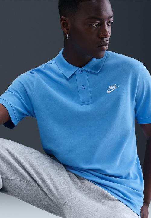 Nike - NSW Matchup Golf Polo Shirt -  Uni Blue/Wht