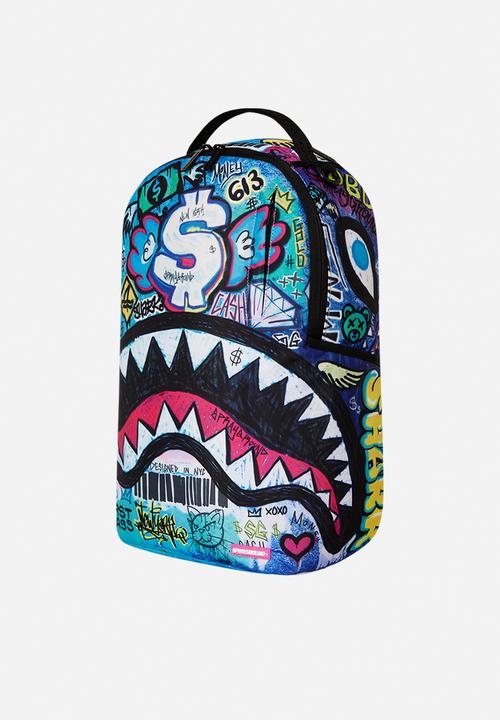 Sprayground - Street graffiti dlxsv backpack - multi