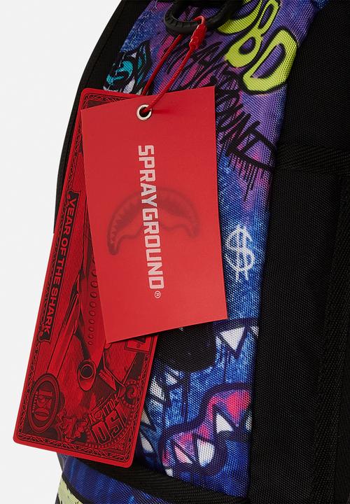 Sprayground - Street graffiti dlxsv backpack - multi