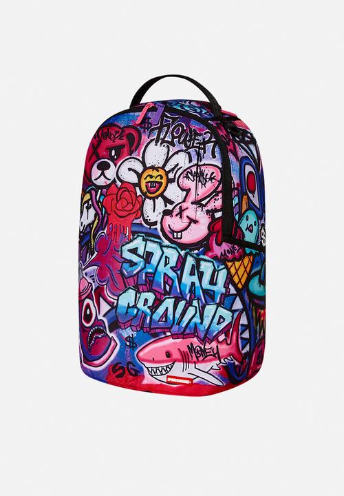 Sprayground - Girly graffiti print dlxr backpack - multi