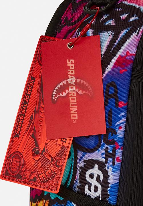 Sprayground - Girly graffiti print dlxr backpack - multi