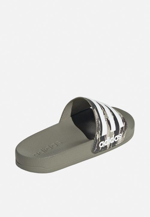 adidas Performance - Adilette Shower K - silpeb/silpeb/ftwwht
