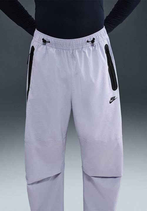 Nike - Tech Woven Oversized Trousers - Ghost/Ghost/Black