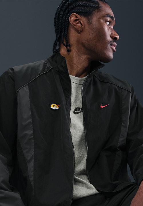 NSW TN TRACKTOP WVN - BLACK/UNVRED