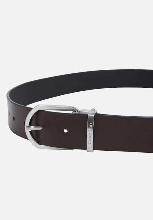 Calvin Klein - Adj Casual Round 35Mm - Dark Brown